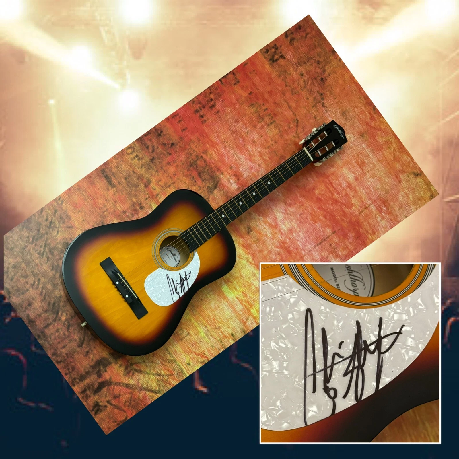 GFA American Idol Star  * COLIN STOUGH *  Signed Acoustic Guitar COA