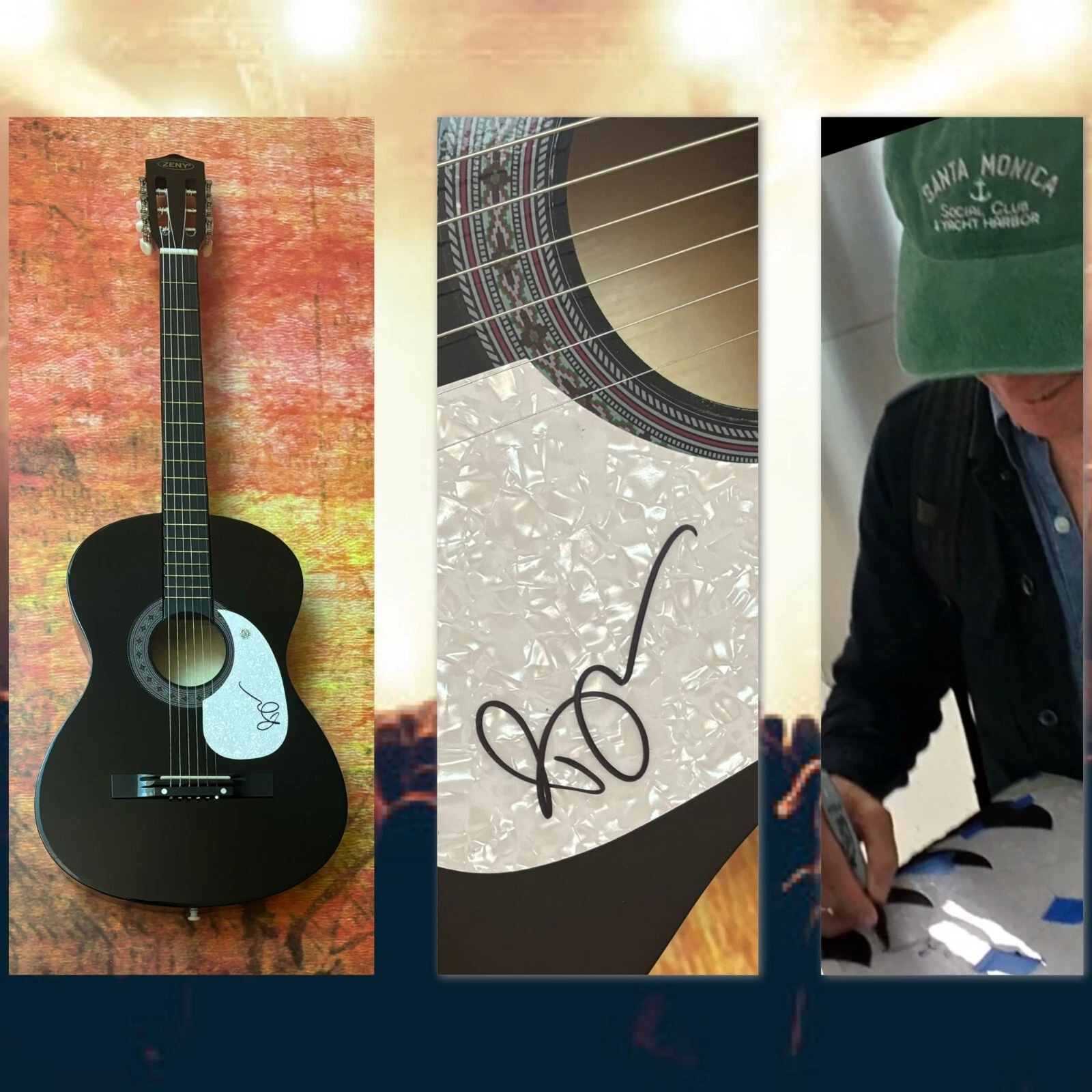 GFA Rockin' the Suburbs Star  * BEN FOLDS *  Signed Acoustic Guitar PROOF COA