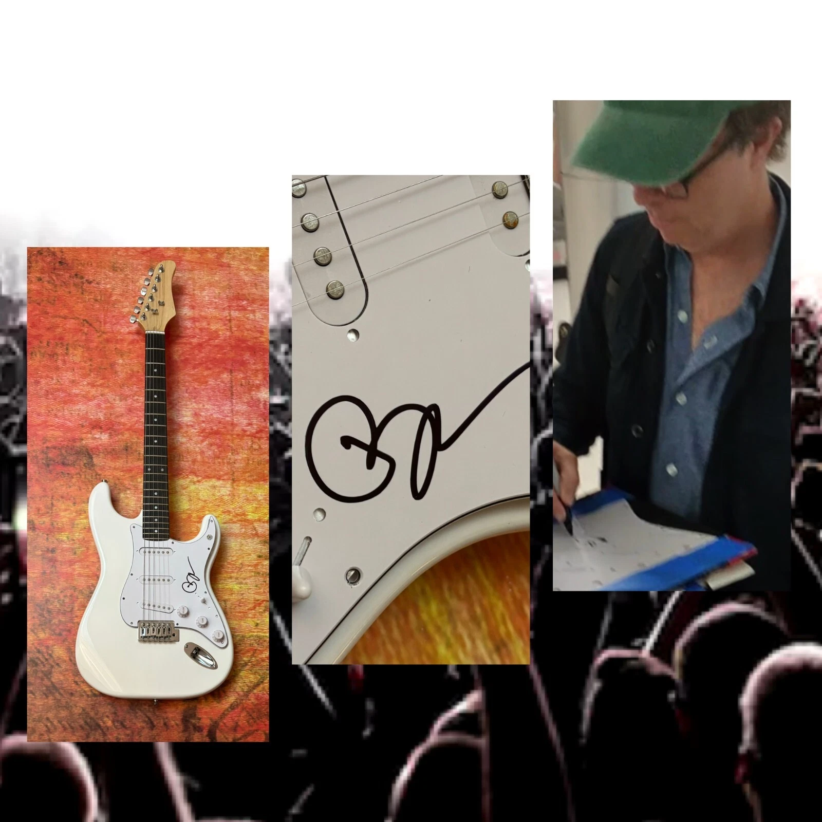 GFA Rockin' the Suburbs Star  * BEN FOLDS *  Signed Electric Guitar PROOF COA