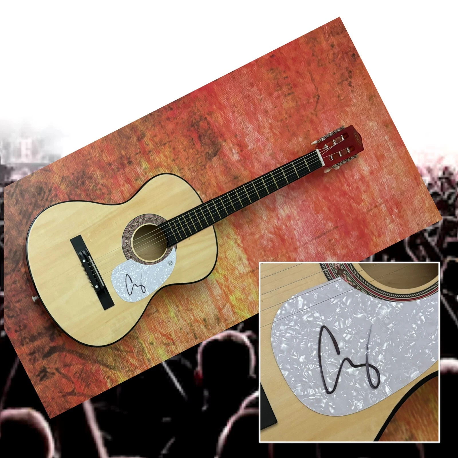 GFA Reckless Love Star  * CORY ASBURY *  Signed Acoustic Guitar COA