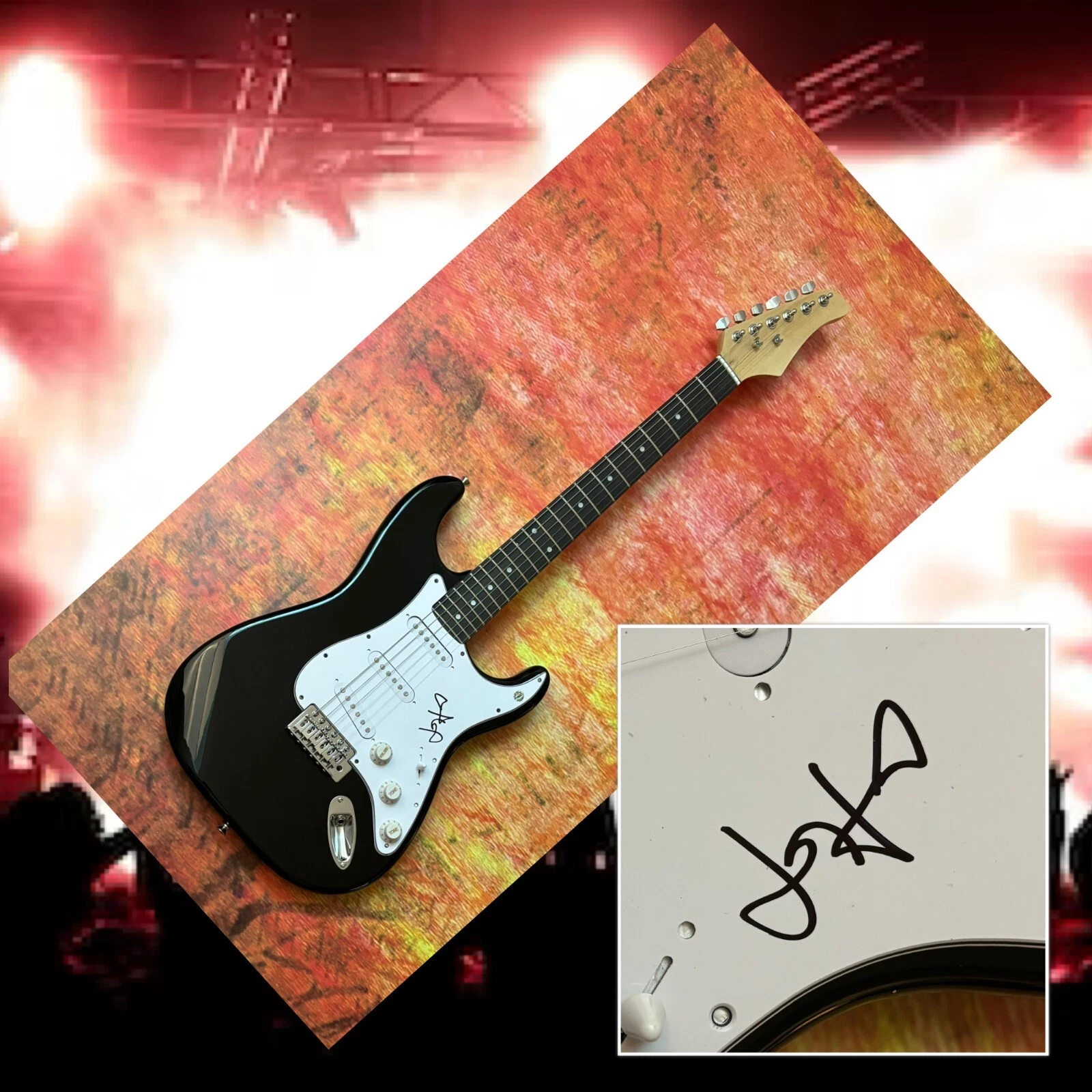 GFA The Maine Band Star * JOHN O'CALLAGHAN * Signed Electric Guitar J1 COA
