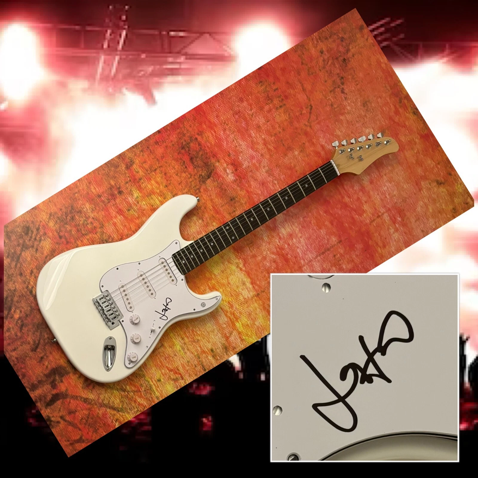 GFA The Maine Band Star * JOHN O'CALLAGHAN * Signed Electric Guitar J2 COA