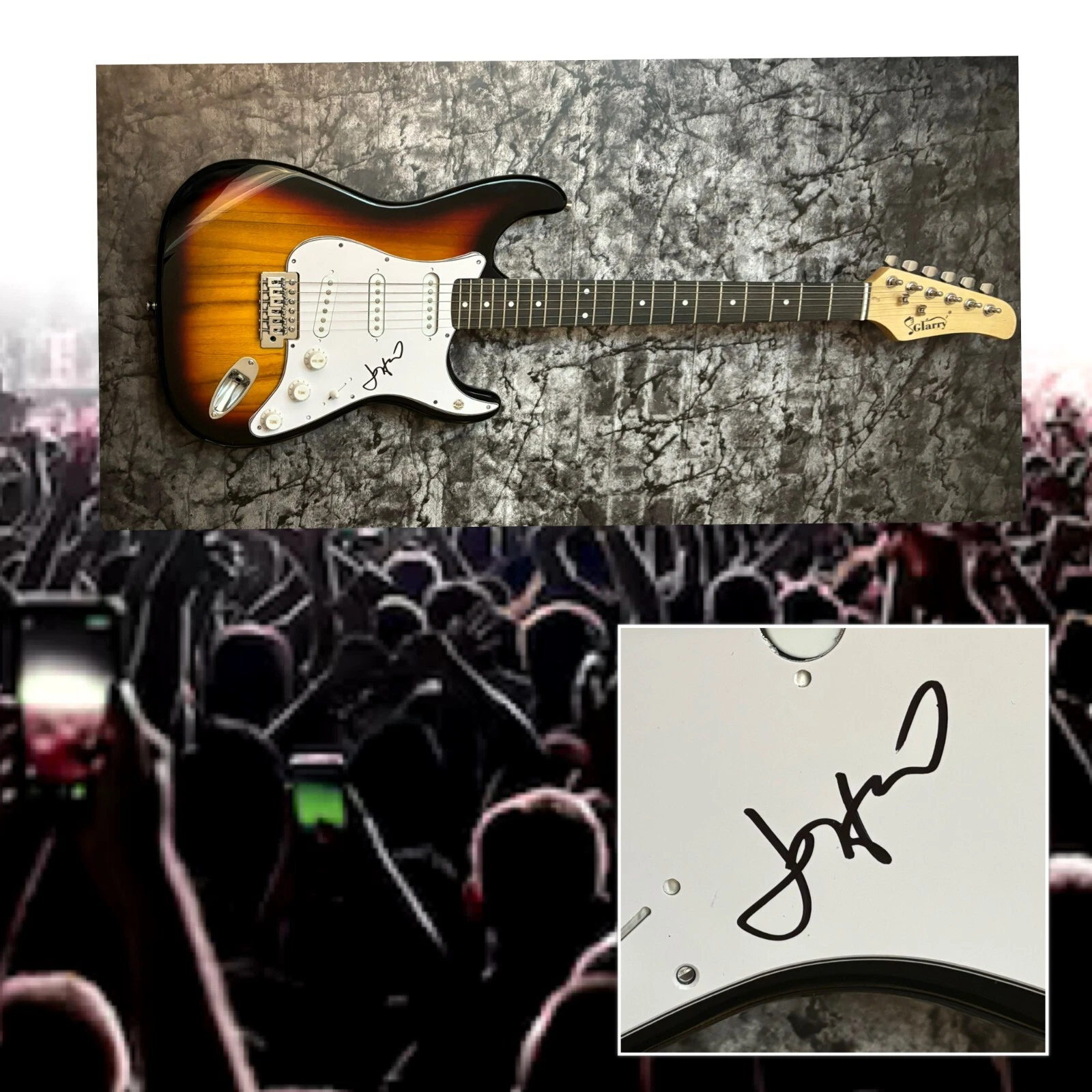 GFA The Maine Band Star * JOHN O'CALLAGHAN * Signed Electric Guitar J3 COA