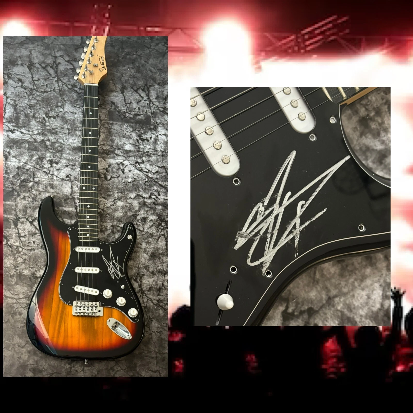 GFA The Allman Brothers Drummer  * MARC QUINONES *  Signed Electric Guitar COA