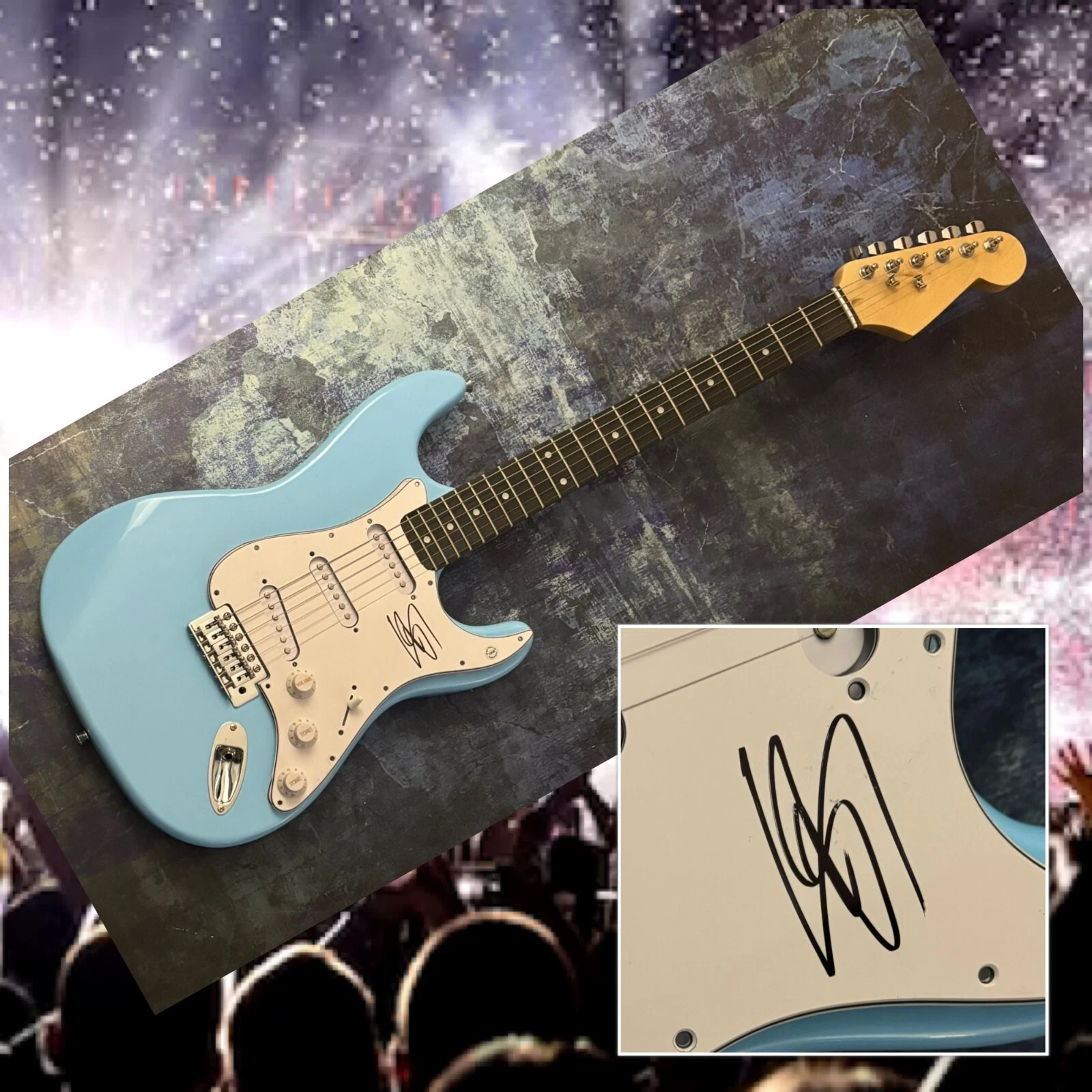 GFA Sexy Halestorm Sexy Rock Star * LZZY HALE * Signed Electric Guitar COA