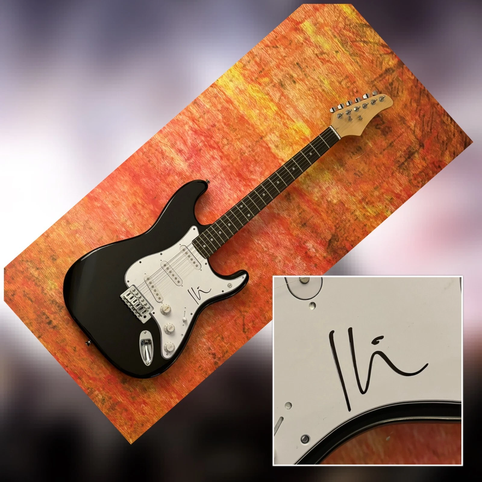 GFA Sonic Youth Singer  * KIM GORDON *  Signed Electric Guitar COA