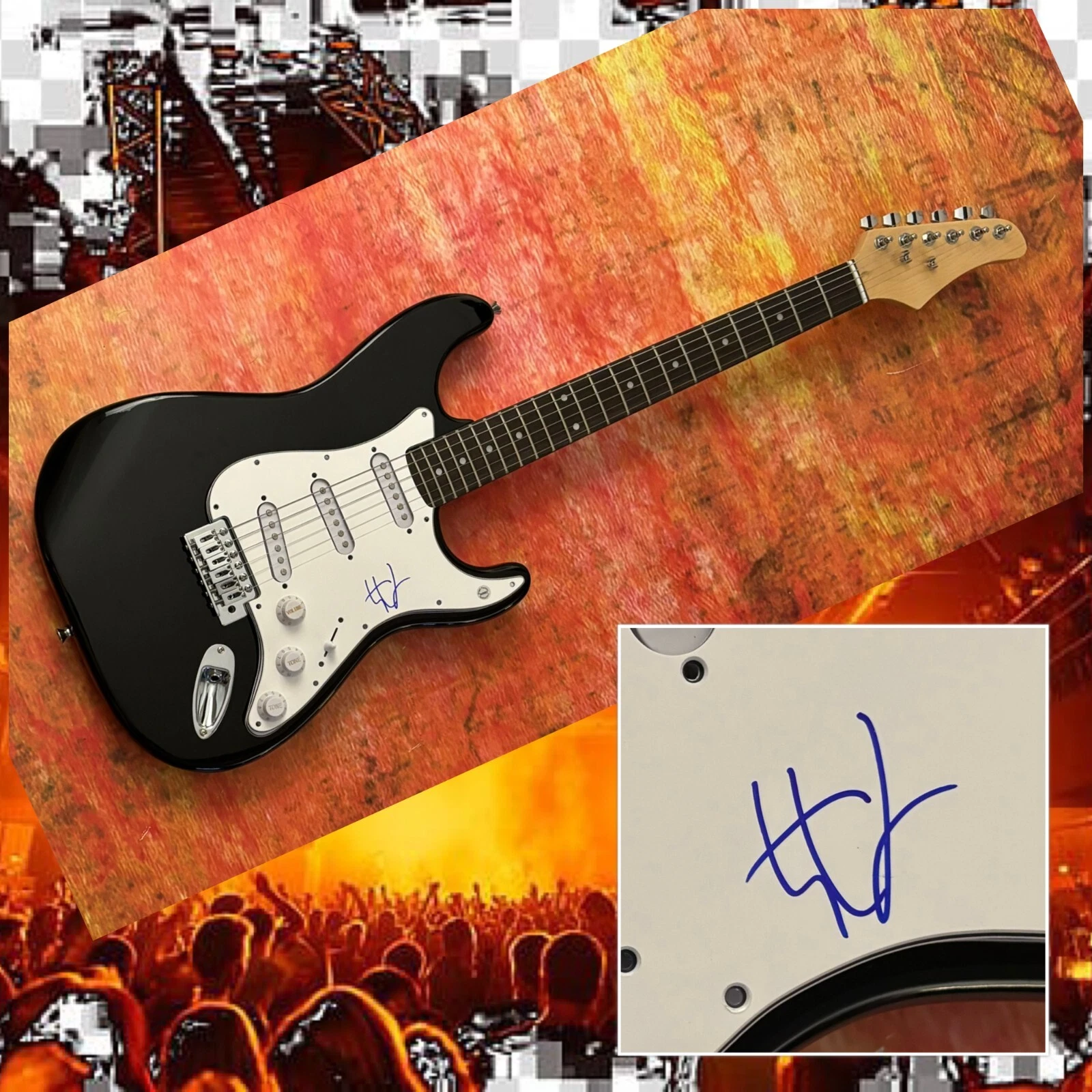 GFA 3rd Third Eye Blind  * STEPHAN JENKINS *  Signed Electric Guitar PROOF COA