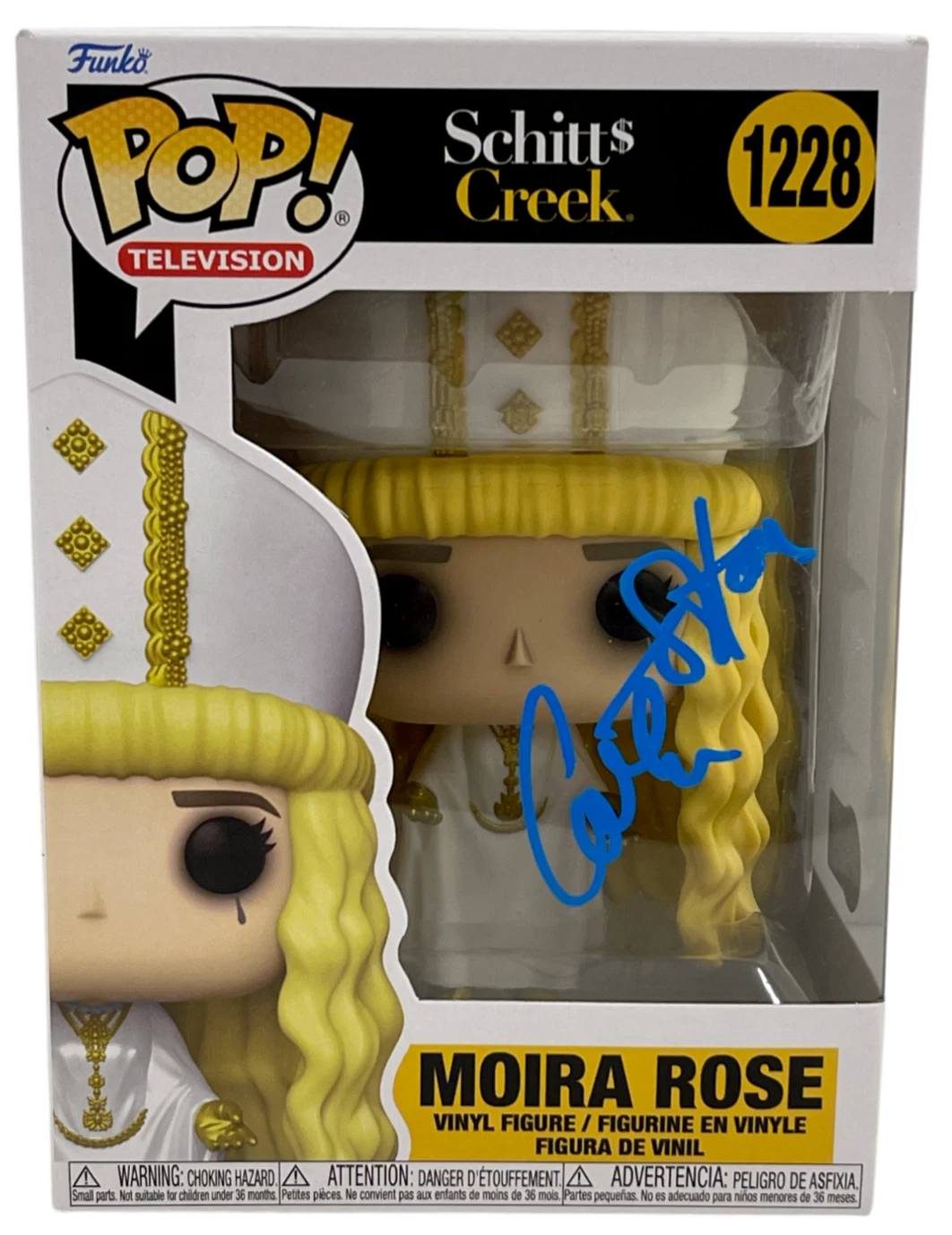 Catherine O'Hara Signed Moira Rose Funko Schitts Creek Autograph Beckett