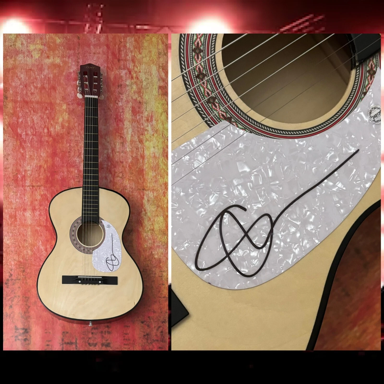 GFA  The Church Band  * STEVE KILBEY *  Signed Acoustic Guitar S5 COA