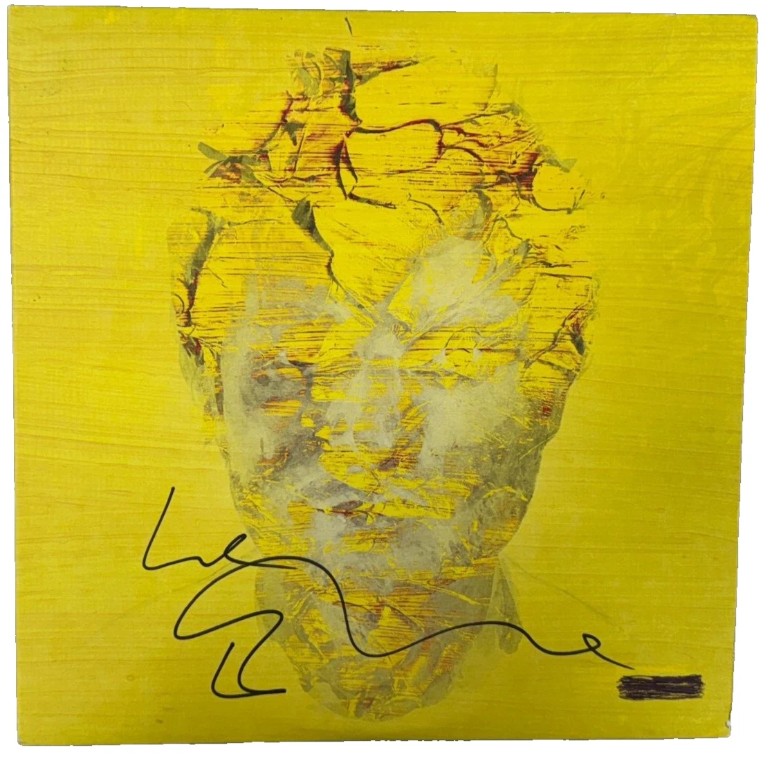 Ed Sheeran Signed Subtract Vinyl Album LP Autograph Beckett LOA Auto Grade 10