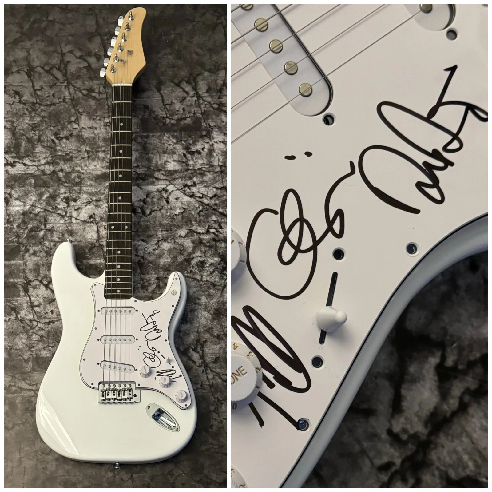 GFA Glen Phillips x3 Band  * TOAD THE WET SPROCKET *  Signed Electric Guitar COA