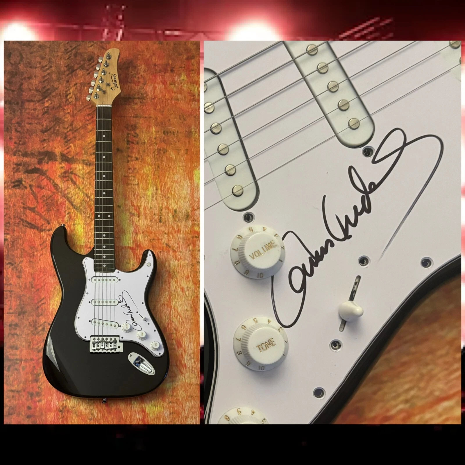 GFA The Dark Knight Composer  * JAMES NEWTON HOWARD * Signed Electric Guitar COA