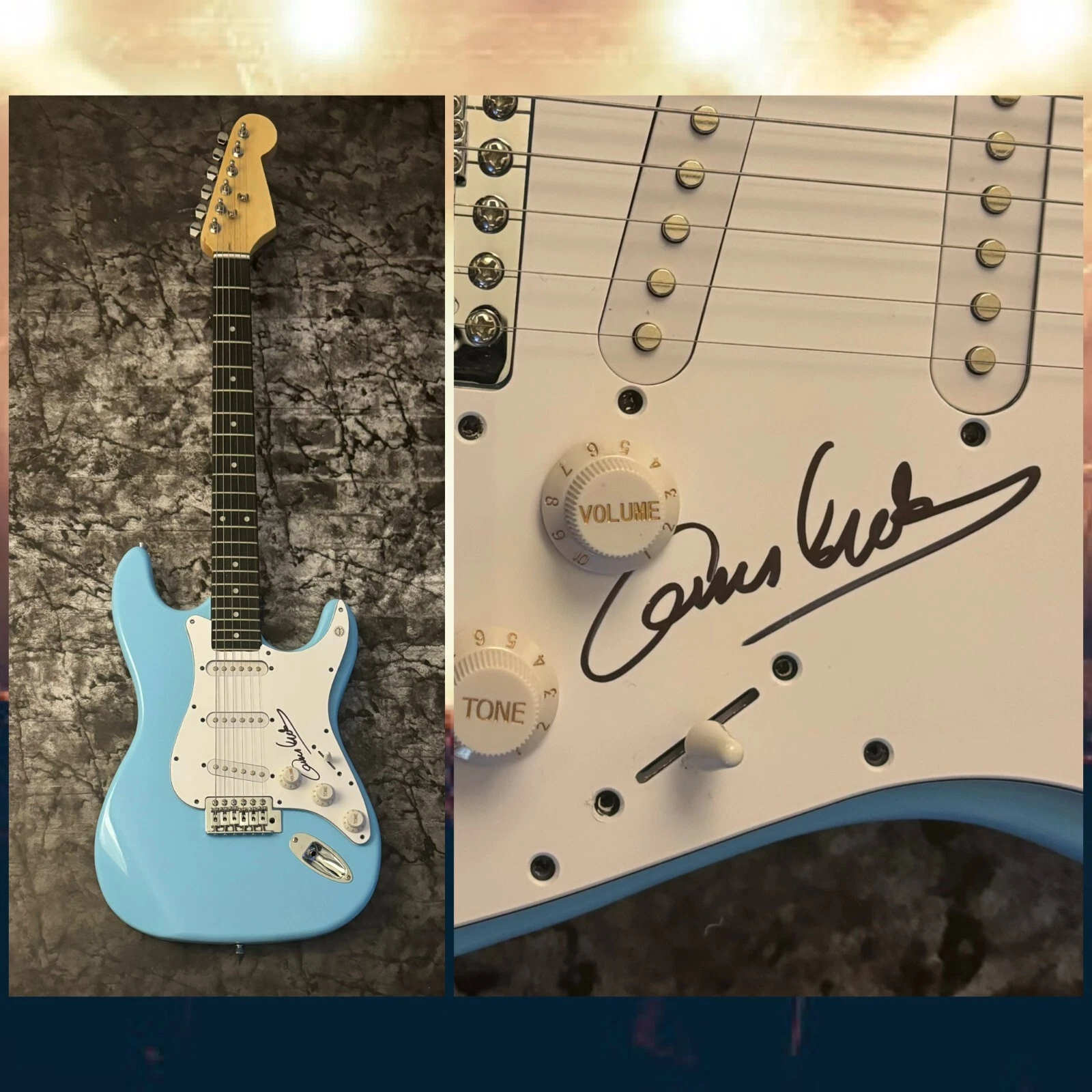 GFA The Dark Knight Composer  * JAMES NEWTON HOWARD * Signed Electric Guitar COA