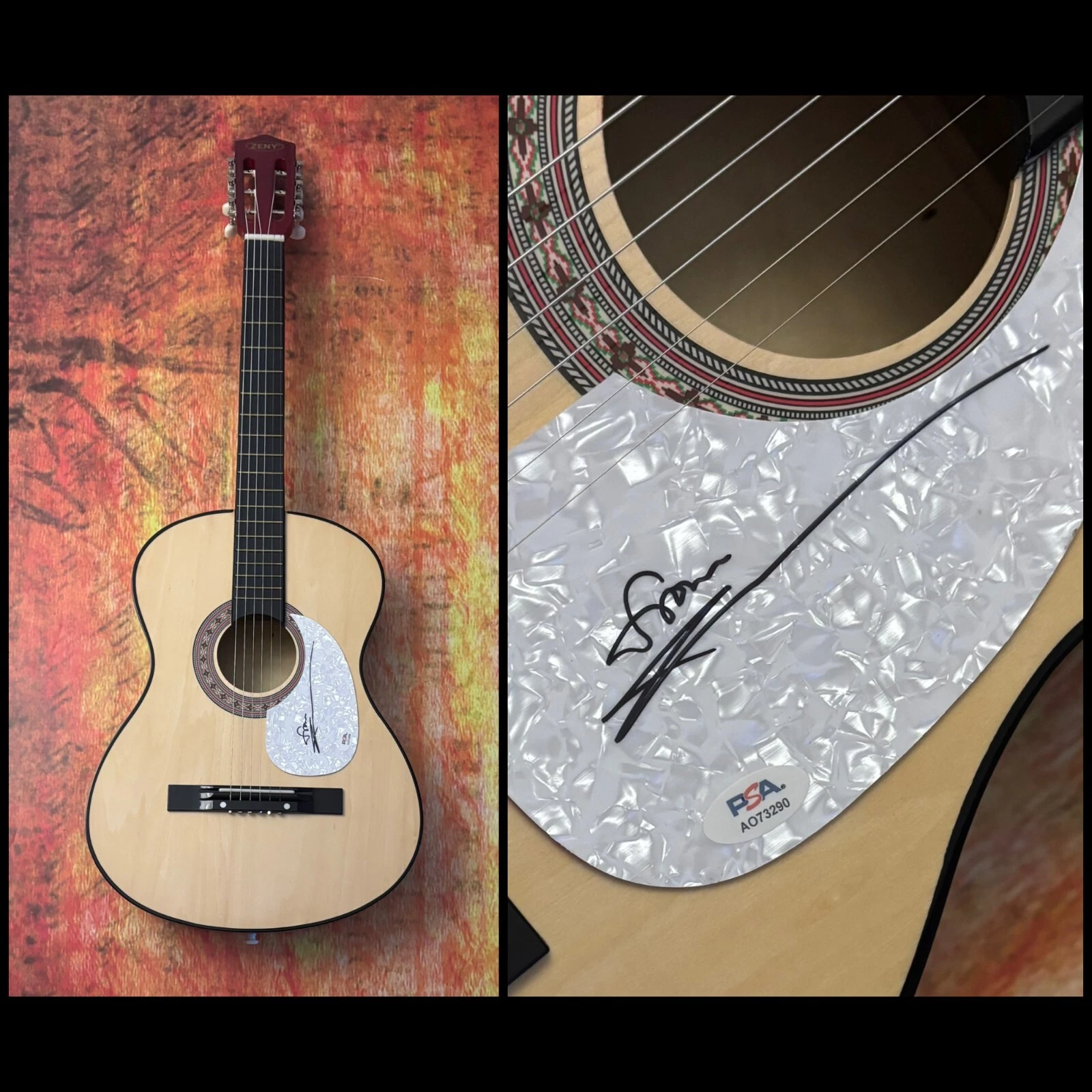 PSA The Lemonheads Bassist  * JULIANA HATFIELD *  Signed Acoustic Guitar COA