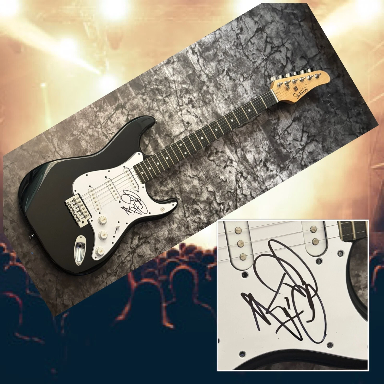 GFA The All-American Rejects  * TYSON RITTER *  Signed Electric Guitar COA