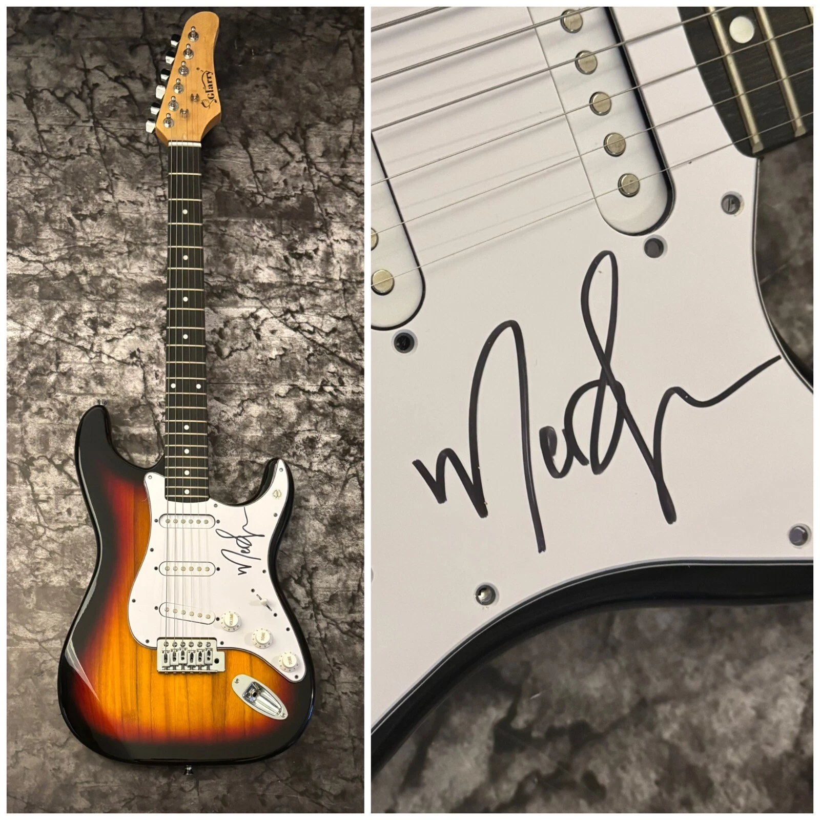 GFA Internet Killed the Rockstar * MOD SUN * Signed Electric Guitar PROOF M5 COA