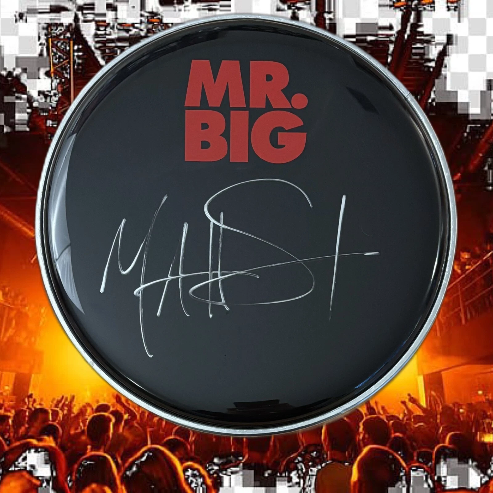 GFA Mr. Big Band Drummer  * MATT STARR *  Signed New 10