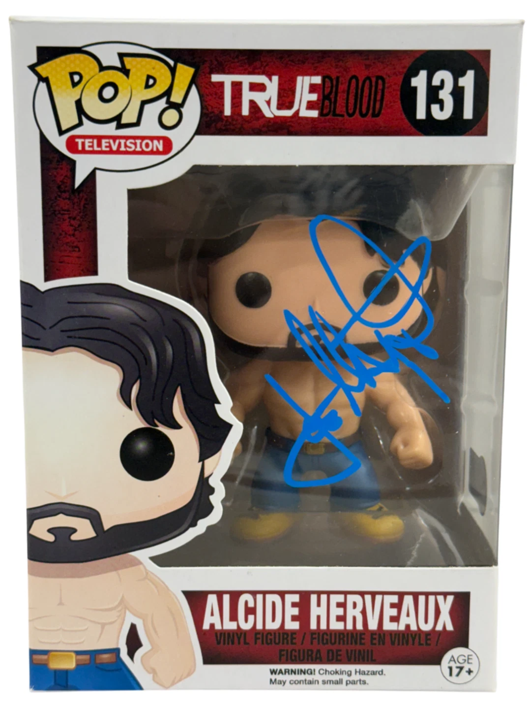 Joe Manganiello Signed Alcide Herveaux Funko True Blood Autograph Beckett