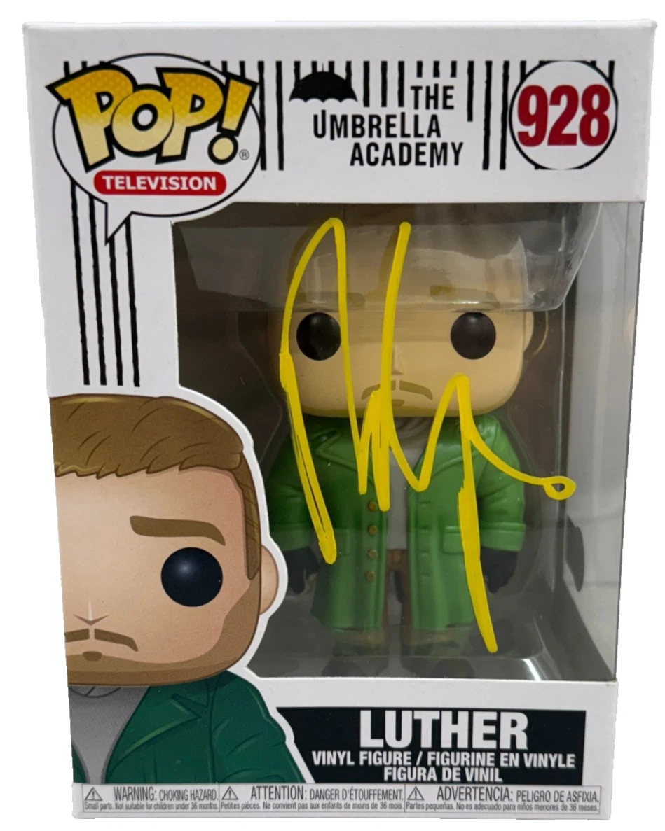 Tom Hopper Signed Luther Funko The Umbrella Academy Authentic Autograph Beckett