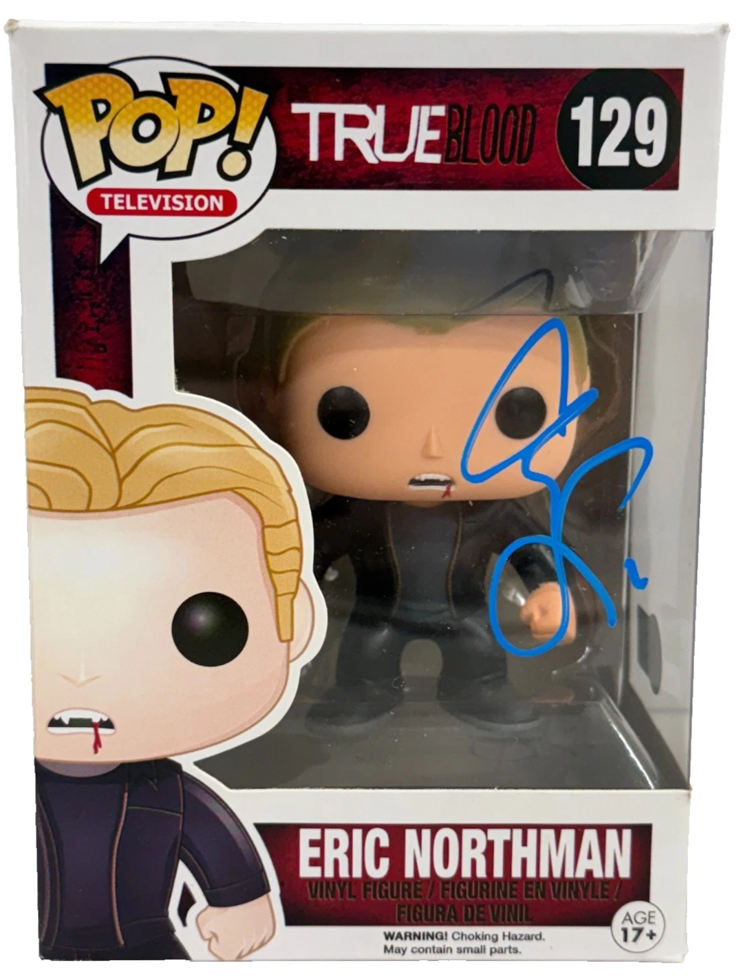 Alexander Skarsgård Signed Eric Northman Funko True Blood Autograph Beckett