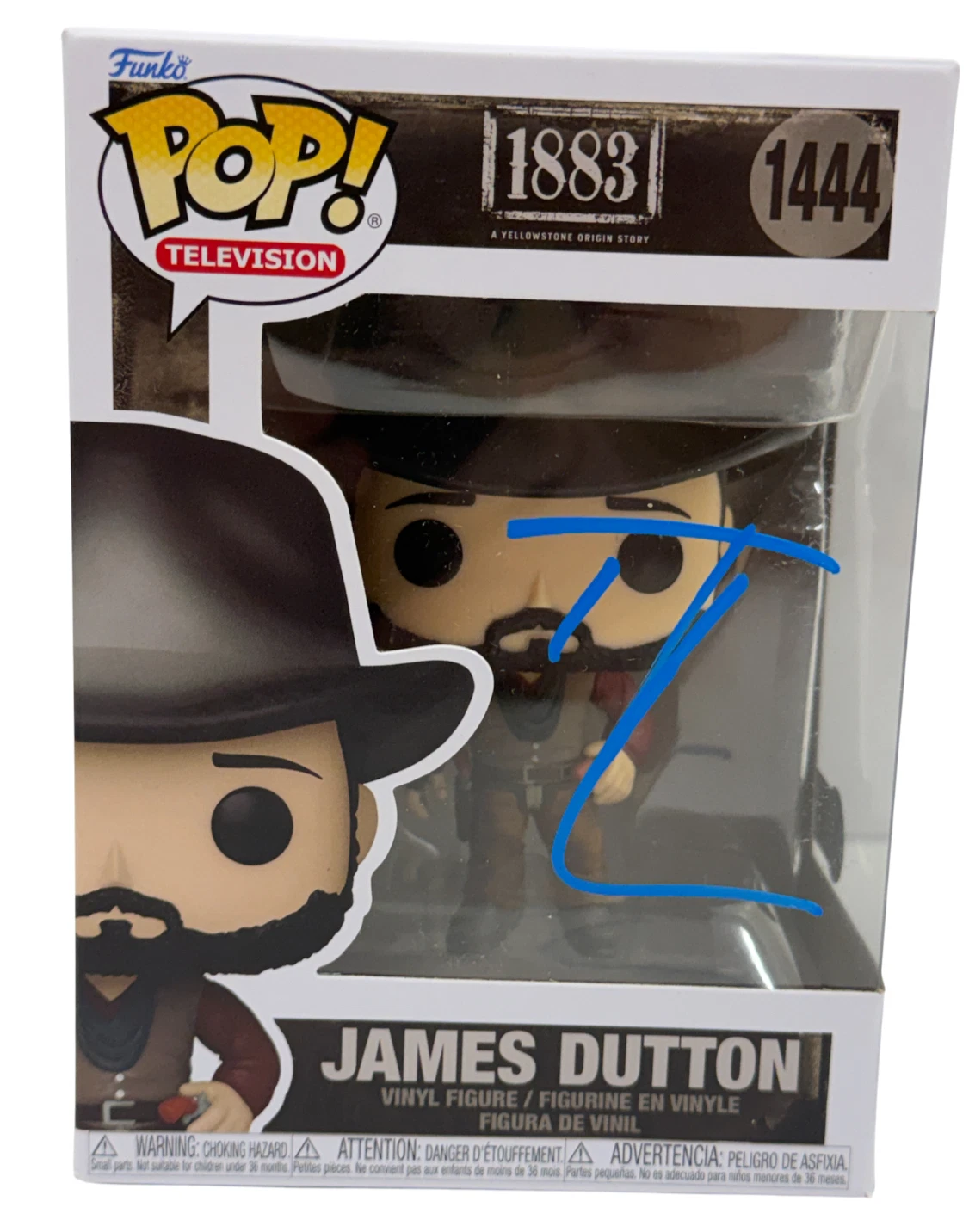 Tim McGraw Signed James Dutton Funko 1883 Authentic Autograph Beckett
