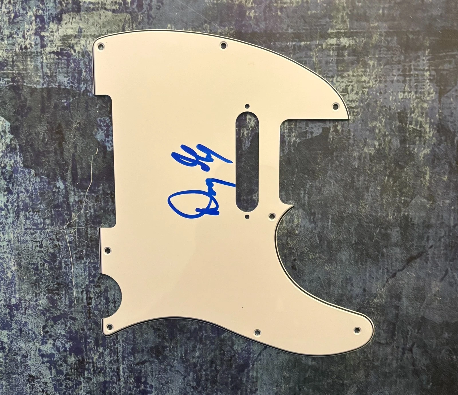 GFA The Marshall Tucker Band  * DOUG GRAY *  Signed Electric Tele Pickguard COA