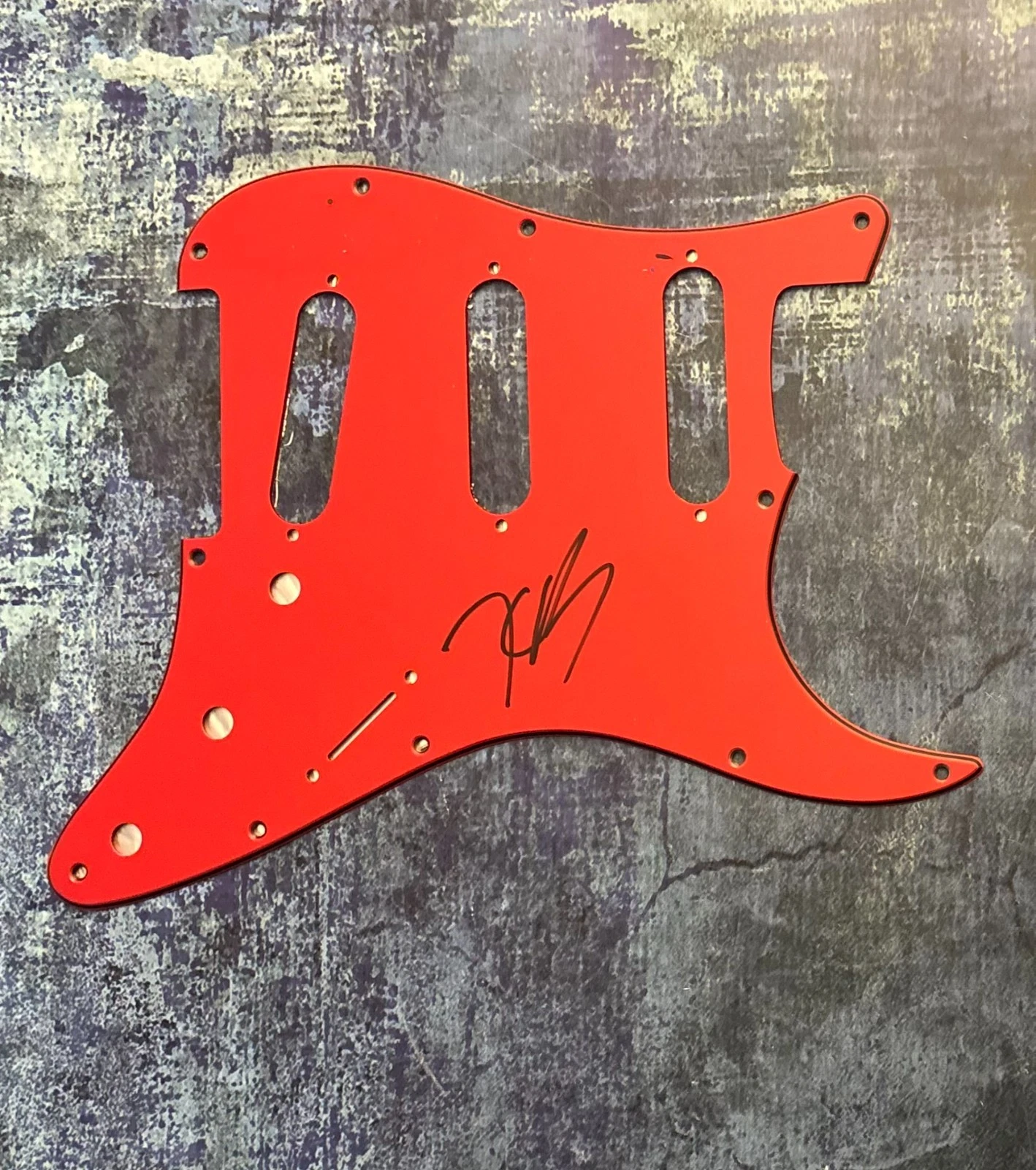 GFA Hold Me Back Rapper   * KB *  Signed Electric Pickguard PROOF COA