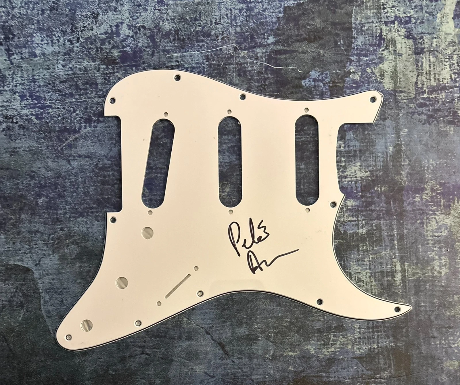 GFA  A World Without Love  * PETER ASHER *  Signed Electric Pickguard PROOF COA