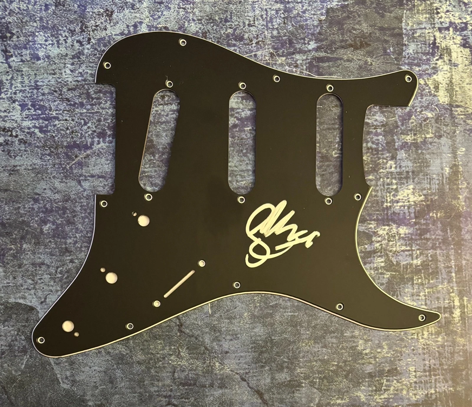GFA Whitesnake Band Guitarist * JOEL HOEKSTRA * Signed Electric Pickguard COA