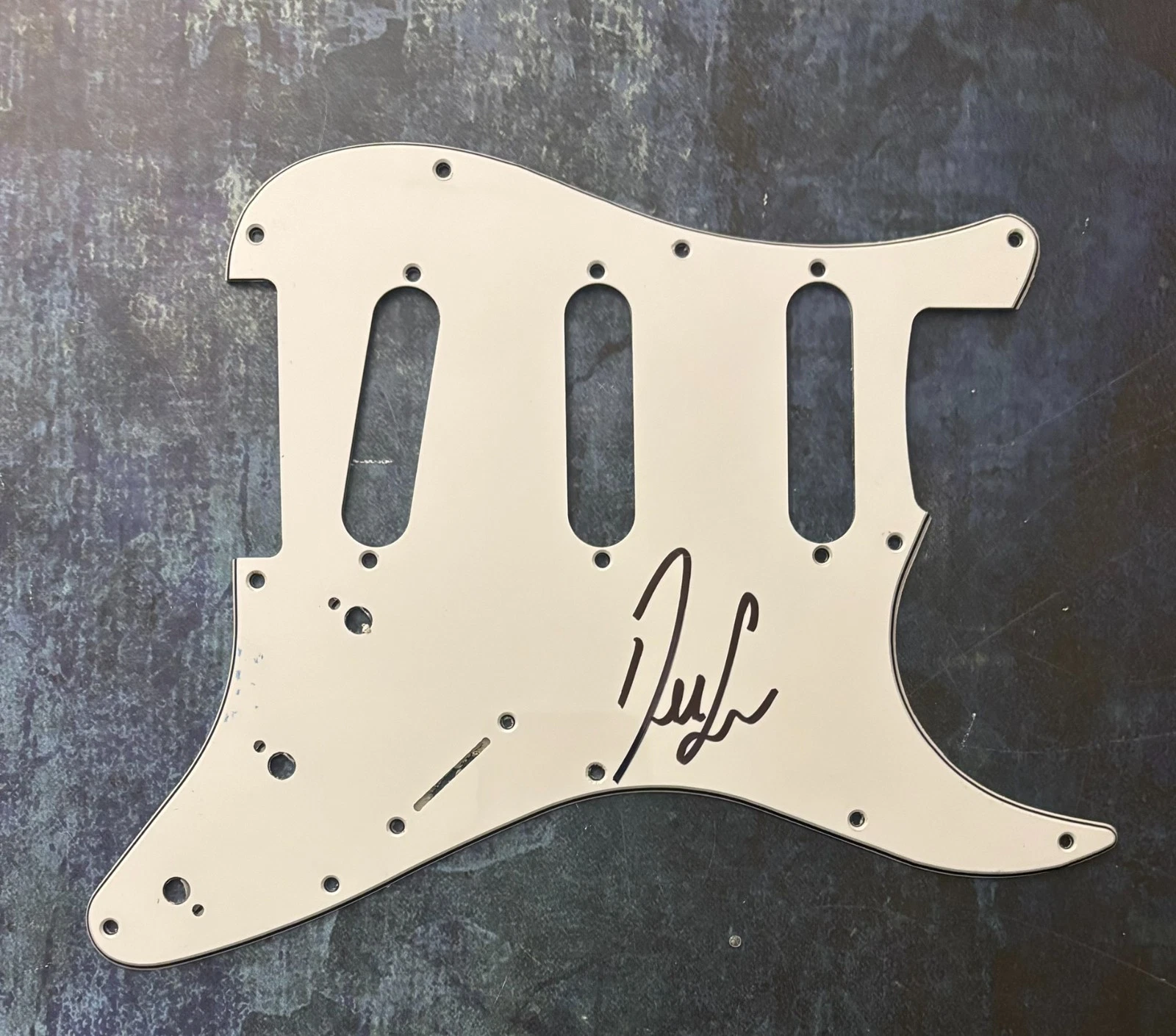 GFA Default Band Singer  * DALLAS SMITH *  Signed Electric Pickguard COA