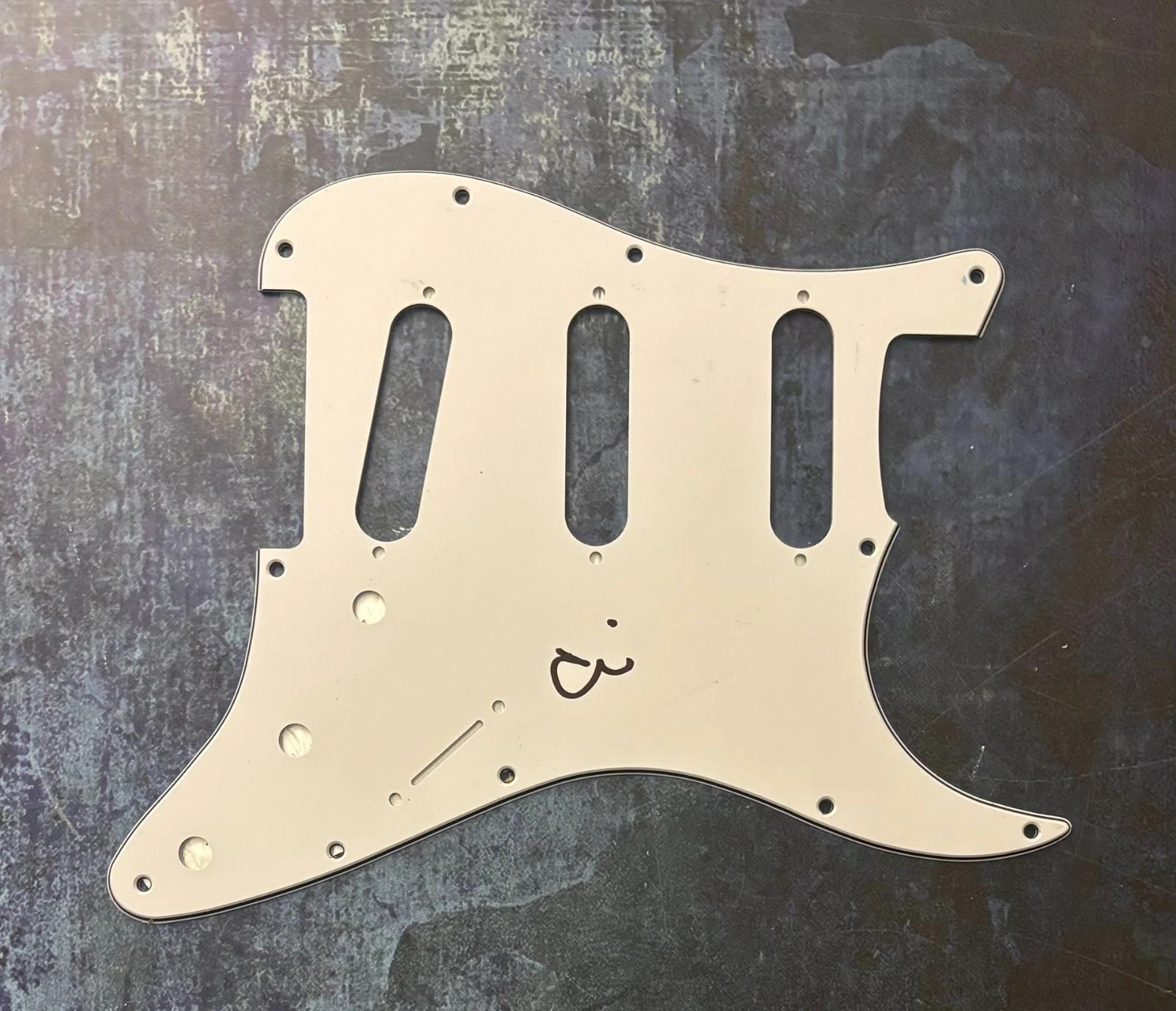 GFA Gorilla Biscuits  * ANTHONY CIV CIVARELLI *  Signed Electric Pickguard COA