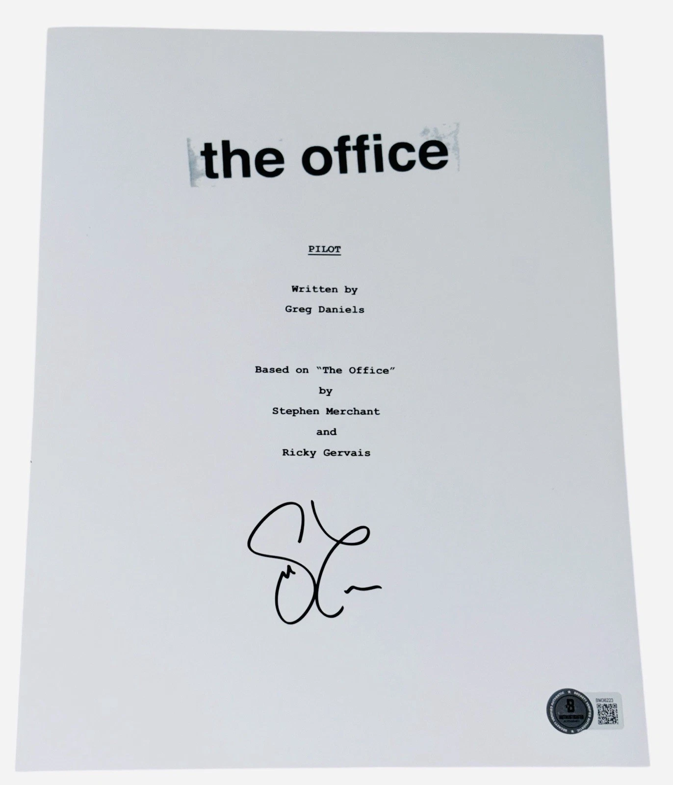Steve Carell Signed Autograph The Office 