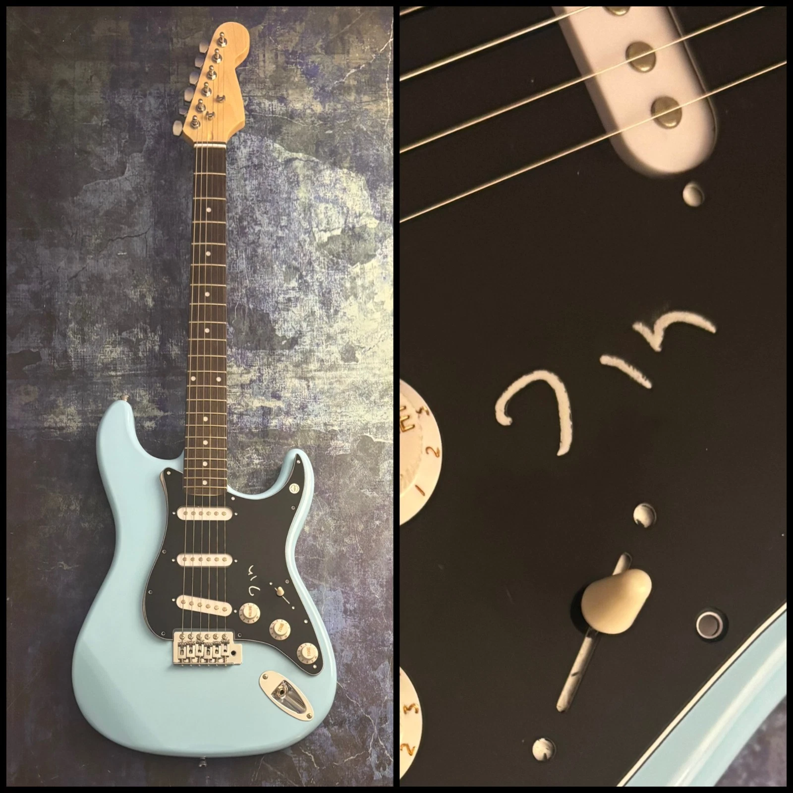 GFA Jimmy Eat World Singer  * JIM ADKINS *  Signed Electric Guitar PROOF  COA