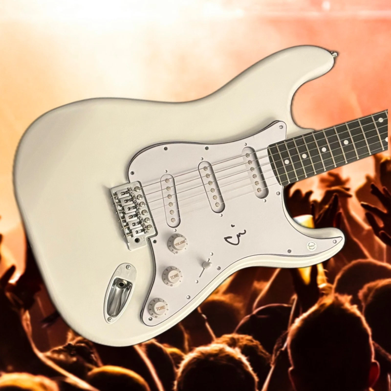 GFA Gorilla Biscuits Band  * ANTHONY CIV CIVARELLI *  Signed Electric Guitar COA