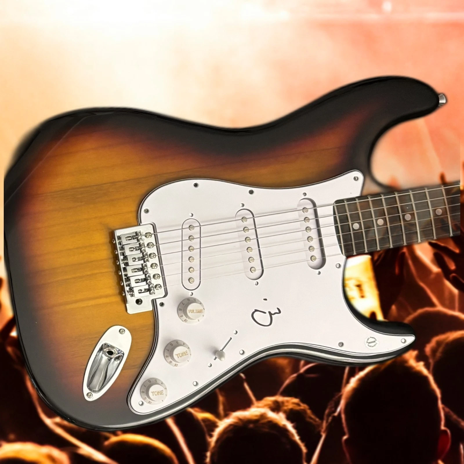 GFA Gorilla Biscuits Band  * ANTHONY CIV CIVARELLI *  Signed Electric Guitar COA