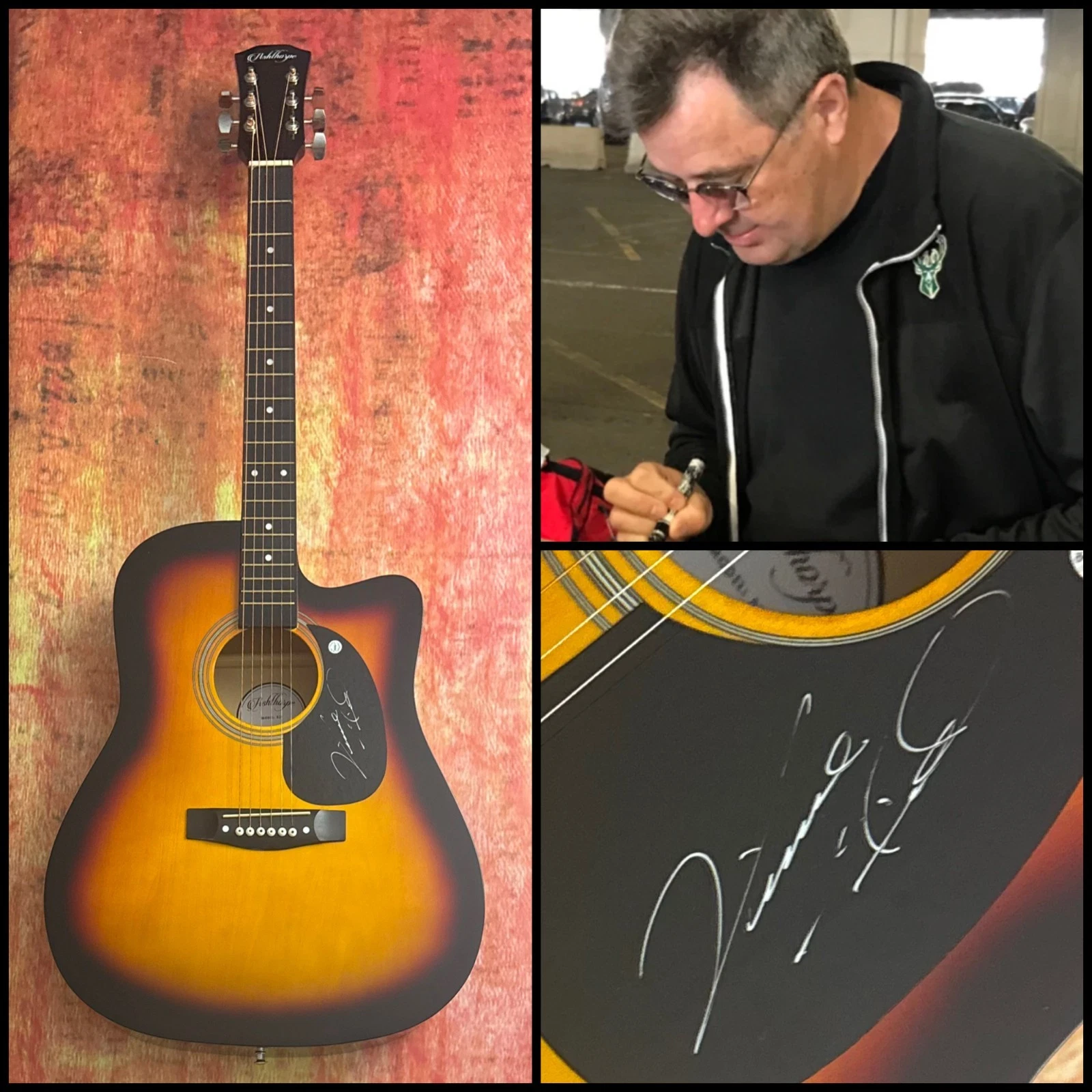 GFA Eagles & Country Legend  * VINCE GILL * Signed 41