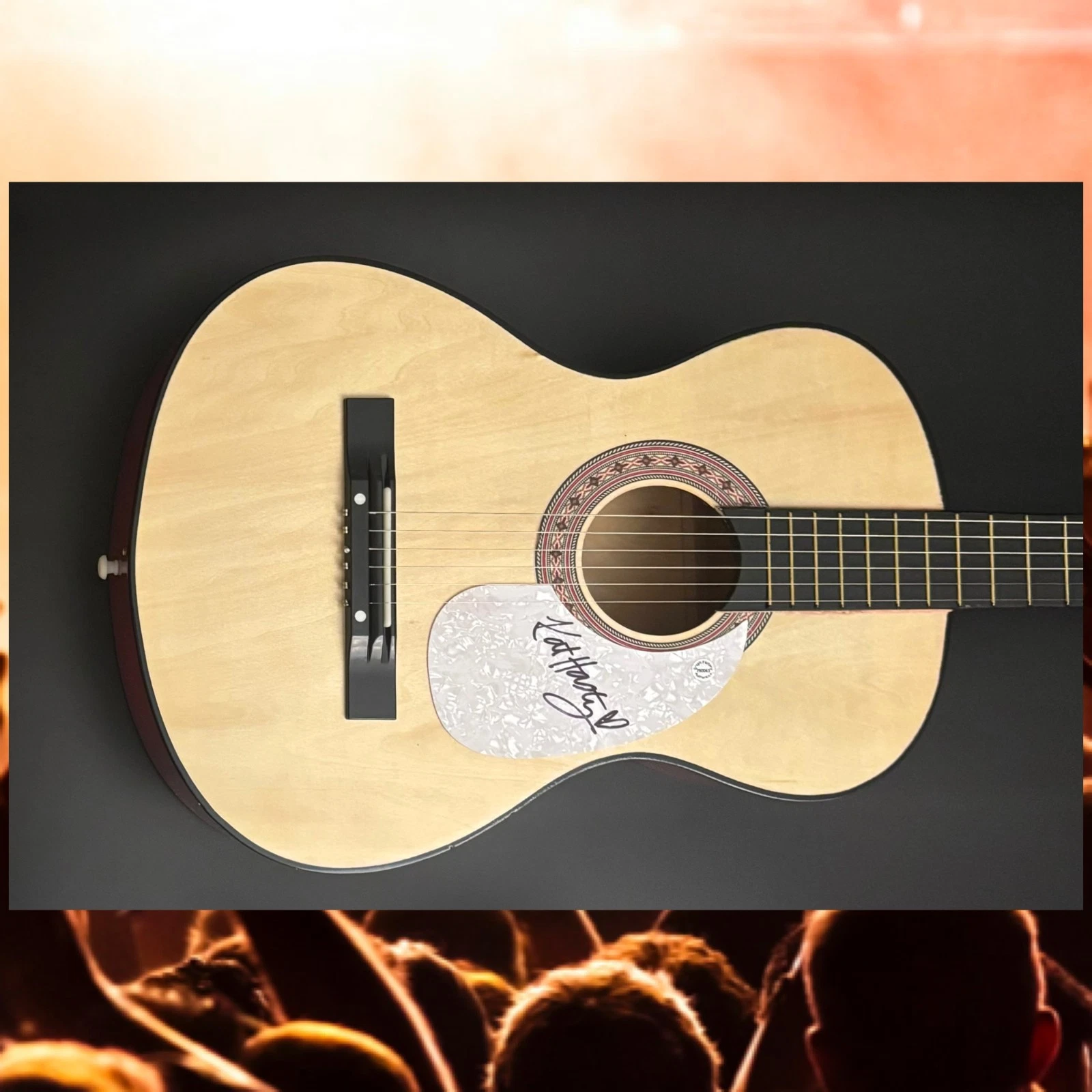 GFA Drowning in Dreams Pretty Things * KAT HASTY * Signed Acoustic Guitar K5 COA