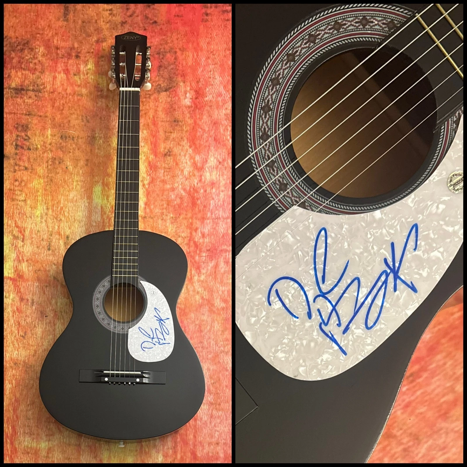 GFA Mama Can't Help You Singer * DOYLE BRAMHALL II * Signed Acoustic Guitar COA