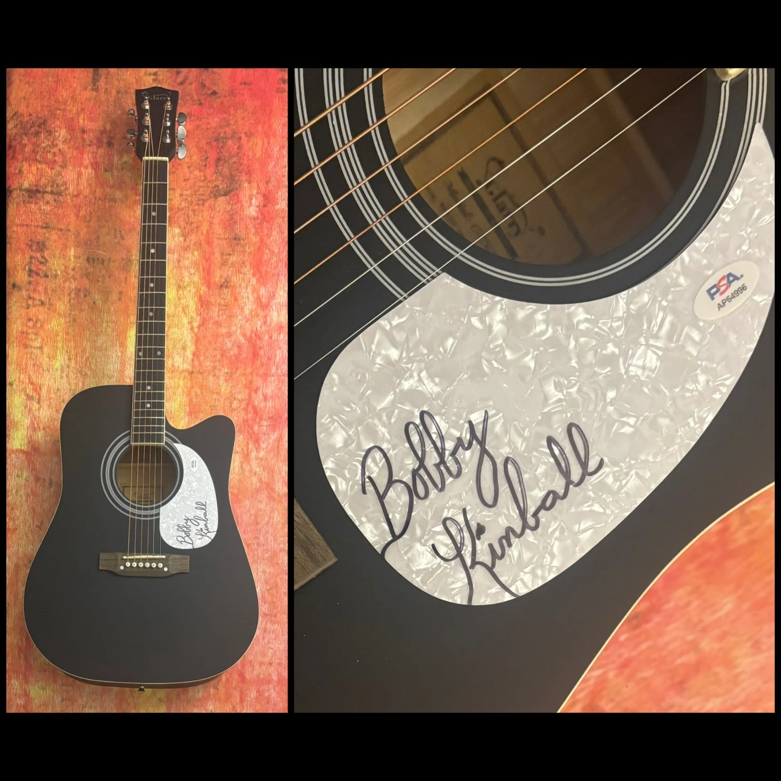 PSA Toto Band Africa Singer  * BOBBY KIMBALL * Signed 41