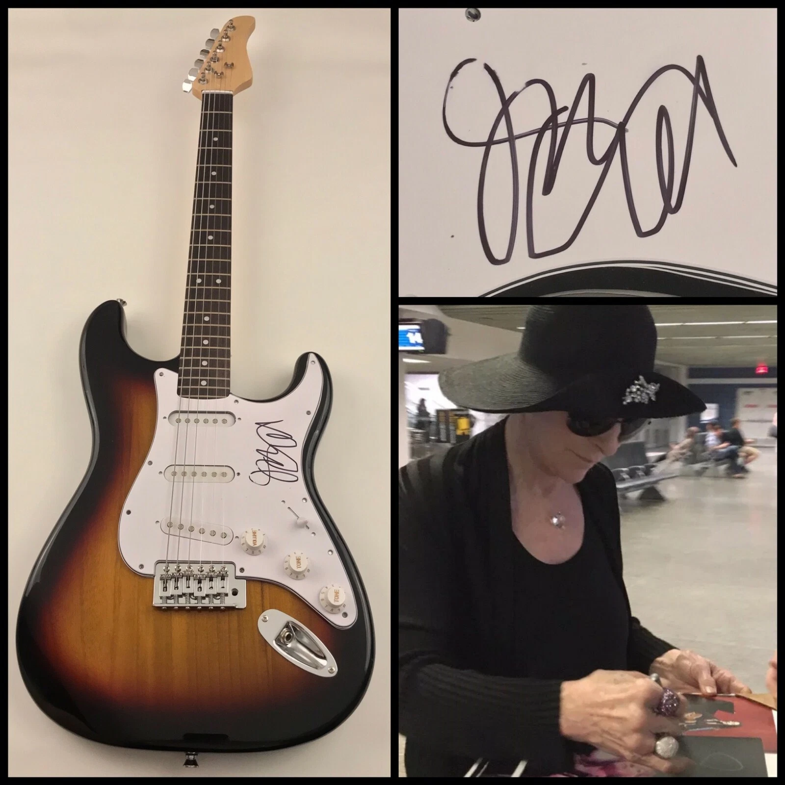 GFA Country Folk Legend * JUDY COLLINS * Signed Electric Guitar PROOF J3 COA