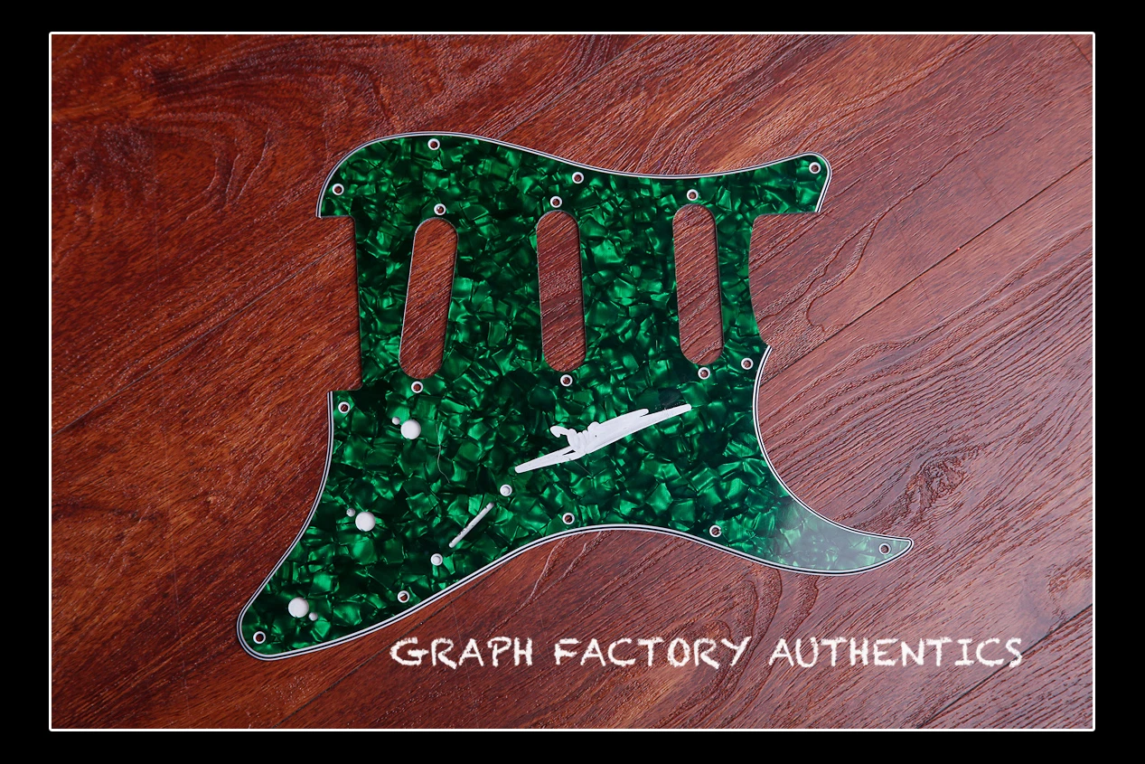 **The Shins-Broken Bells *JAMES MERCER* Signed Electric Pickguard J2 PROOF COA**