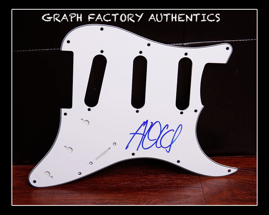 **GFA Electro House Musician *DJ STEVE AOKI* Signed Electric Pickguard MH1 COA**
