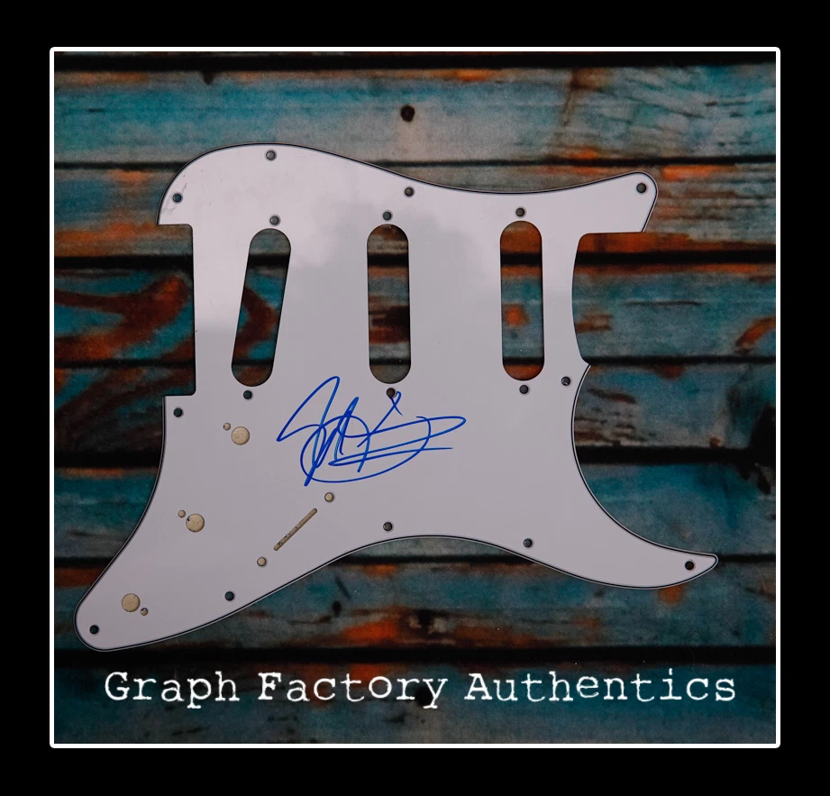 Ruben Studdard *AMERICAN IDOL* Signed Electric Pickguard AD2 COA GFA