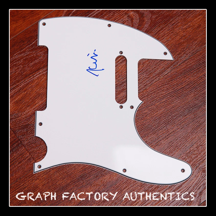 **GFA American Guitarist *KURT VILE* Signed Electric Pickguard AD2 COA**