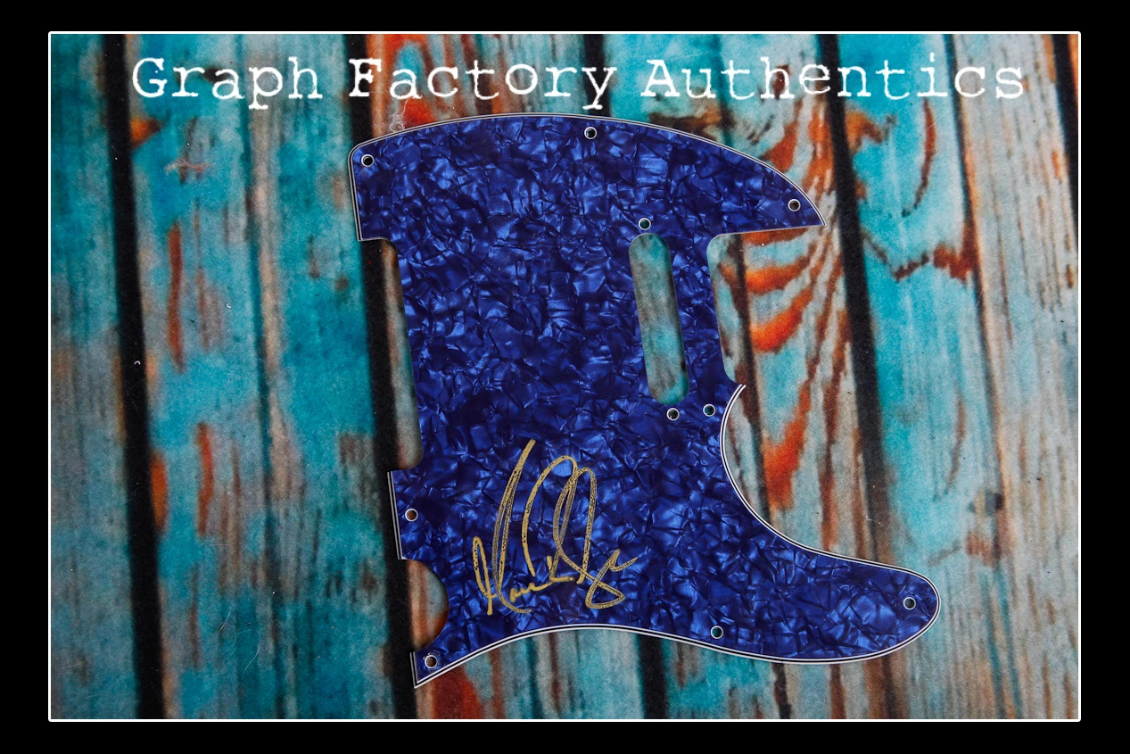 **O.A.R. American Rock Band *MARC ROBERGE* Signed Electric Pickguard MH1 COA**