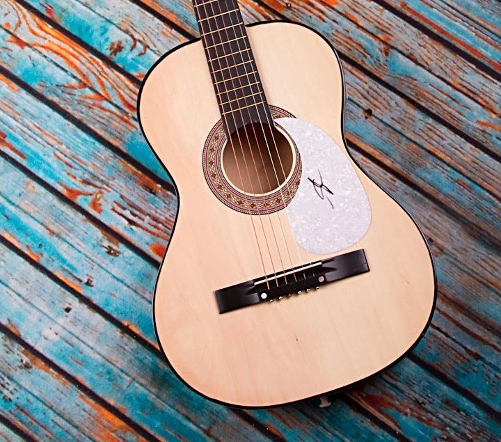 GFA Ready Set Roll * CHASE RICE * Signed Acoustic Guitar AD1 PROOF COA