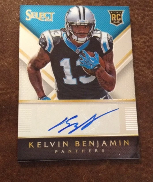 KELVIN BENJAMIN 2014 PANINI SELECT RC  AUTOGRAPH AUTO 61/99