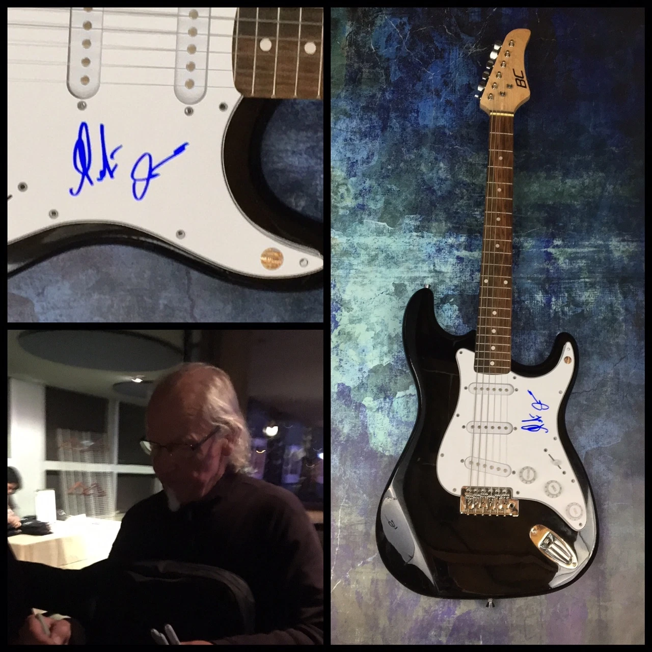 GFA Jethro Tull Guitarist * MARTIN BARRE * Signed Electric Guitar PROOF AD1 COA