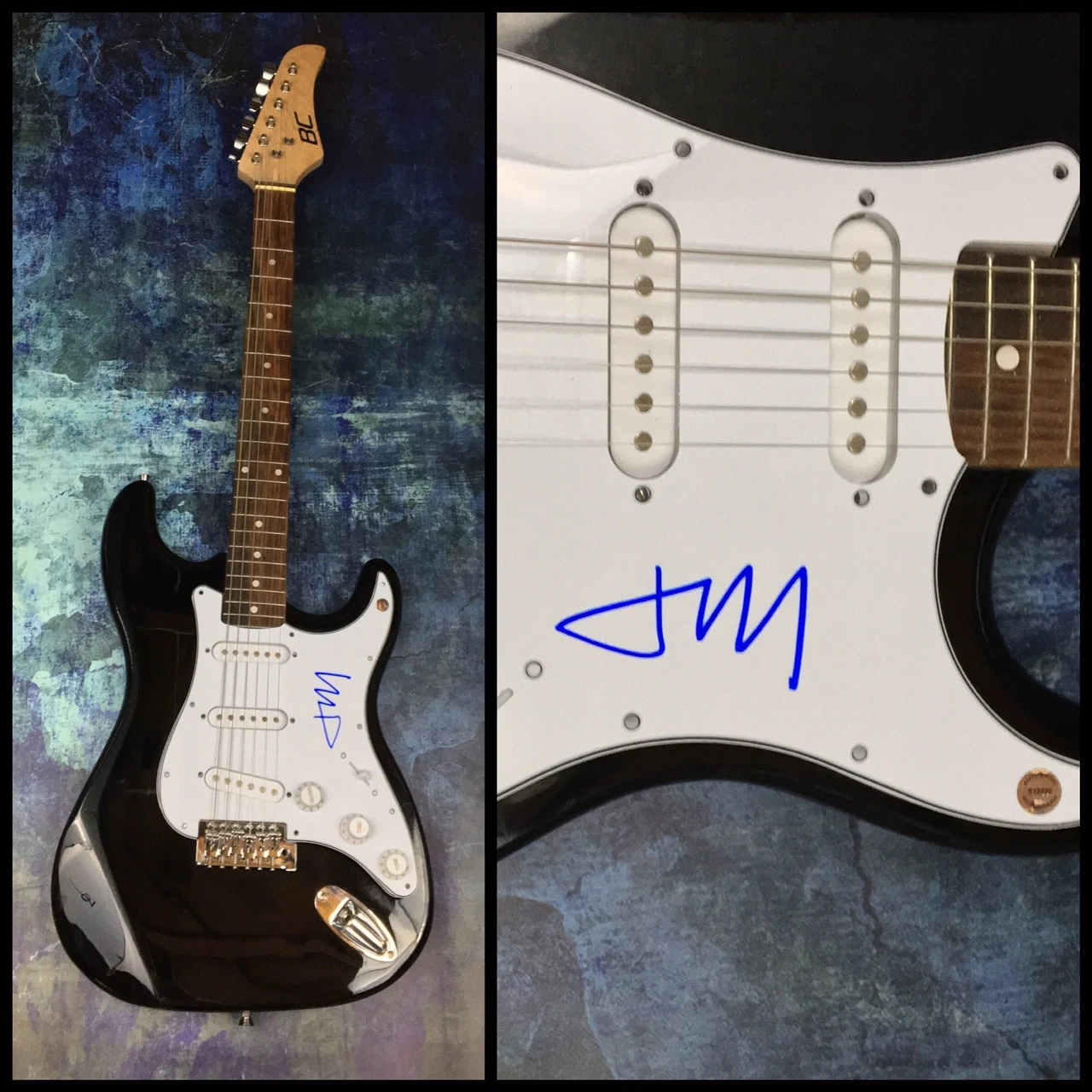 GFA Good Charlotte Frontman * JOEL MADDEN * Signed Electric Guitar COA