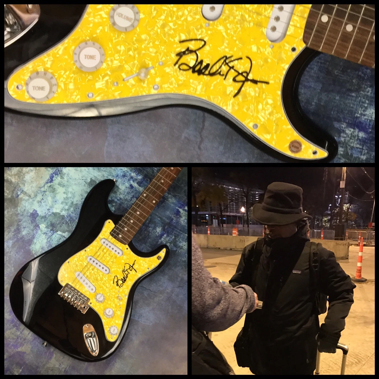 GFA The M.G.'s Frontman * BOOKER T. JONES * Signed Electric Guitar PROOF B2 COA